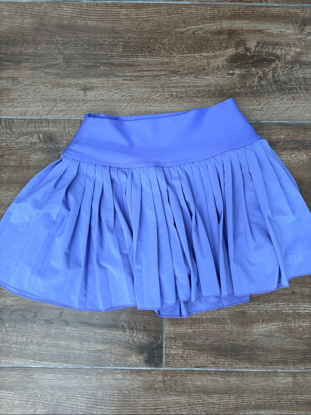 CRZ YOGA Lavender Pleated Athletic Skirt
